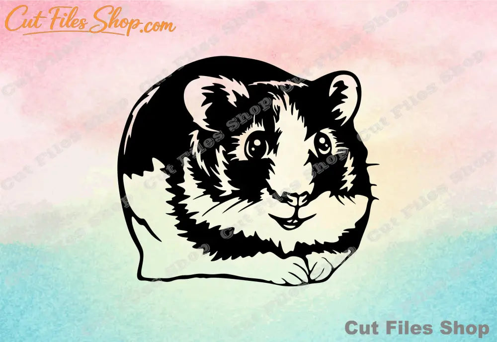 Guinea pig svg, cute pet svg, pets cut file, print svg, dxf for laser, svg for cricut