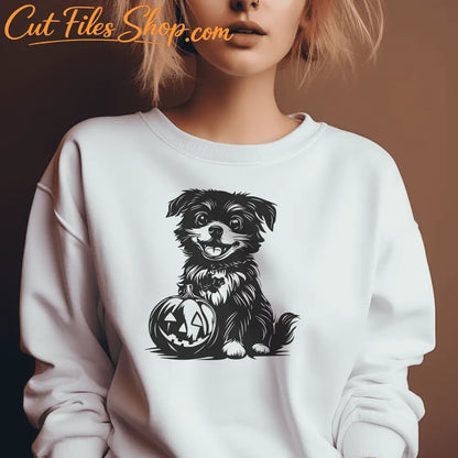DIY Halloween Puppy: SVG & DXF Cut Files for Crafting