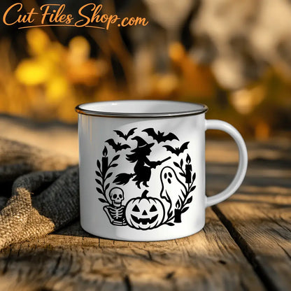 Halloween SVG DXF file for DIY spooky crafts and gifts