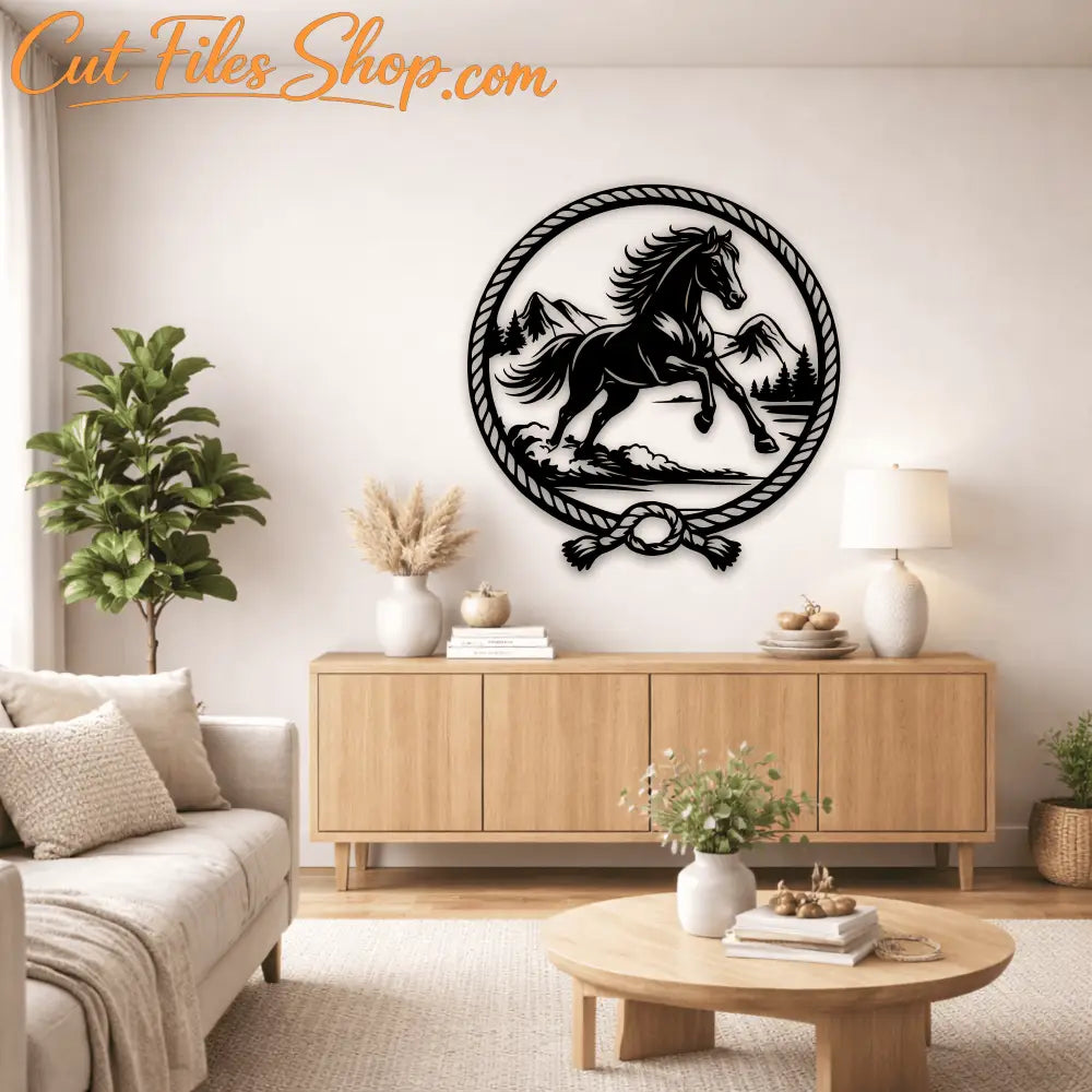 Horse Logo SVG Bundle – Horse Emblem & Badge Cut Files for Cricut Glowforge CNC & Laser (SVG DXF PNG PDF) - Digital