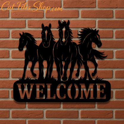 Farm welcome sign SVG DXF PNG for ranch and barn décor