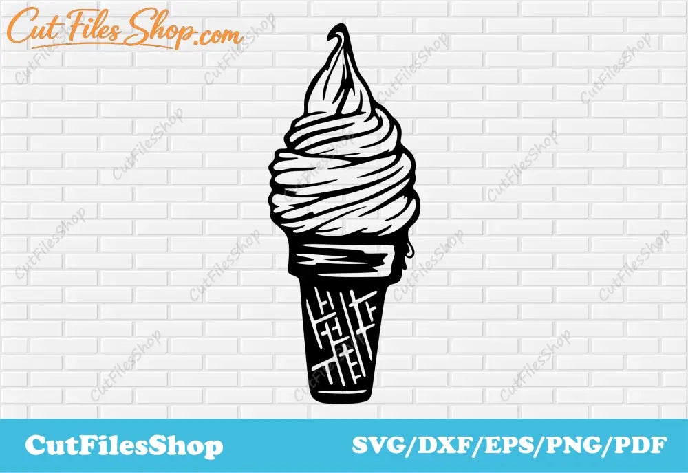 Ice cream svg cut files for cricut, Summer svg, Cricut files, Cut files shop, Ice cream dxf png files, sublimation printing t-shirts, card making png, dxf for plasma cnc, download vector images, summer time svg