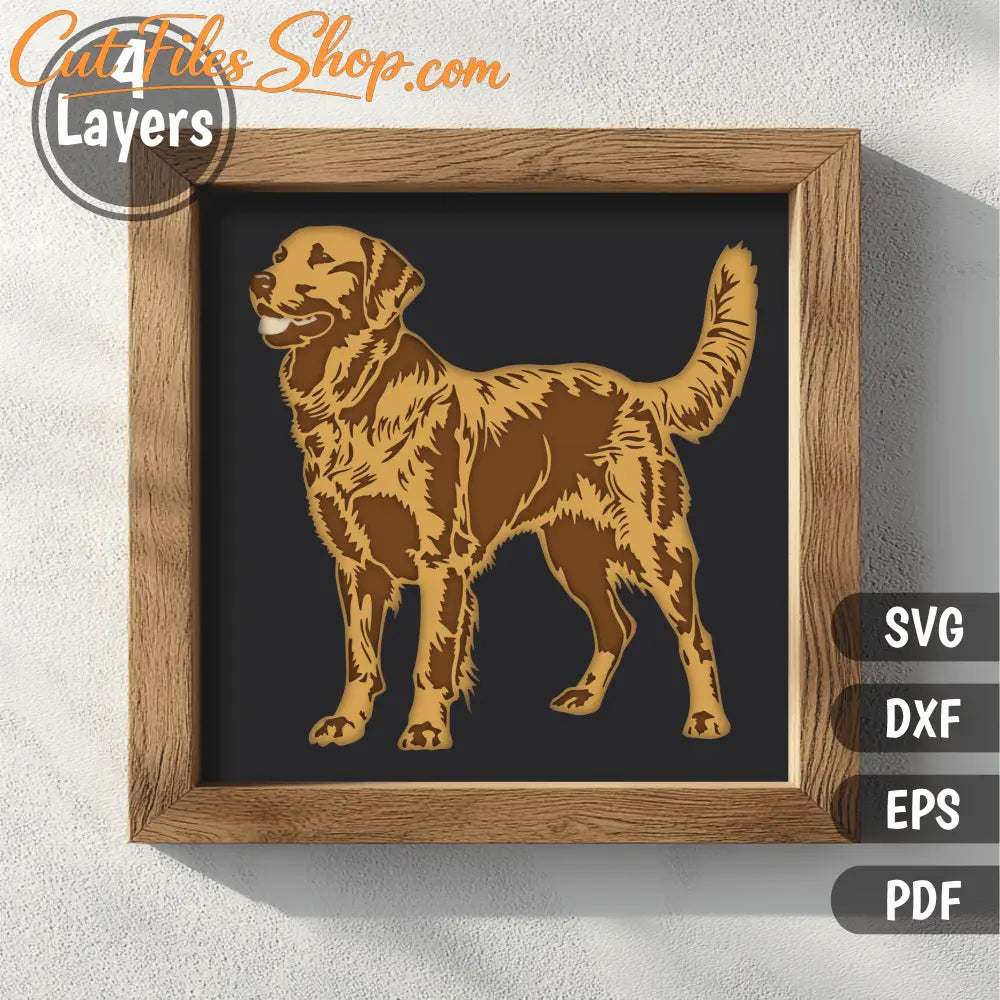 labrador cnc laser cut design