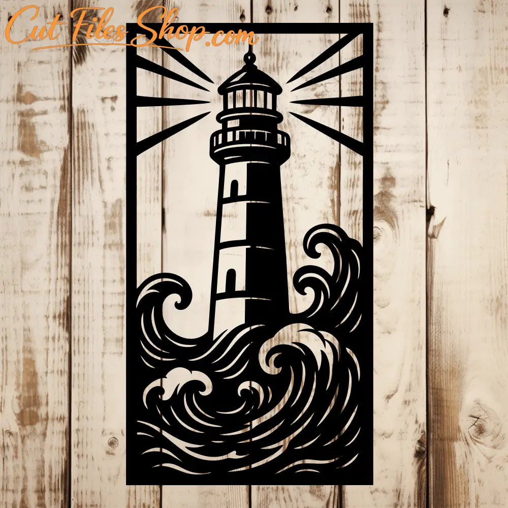 Ocean nautical sign vector in SVG DXF PNG PDF EPS