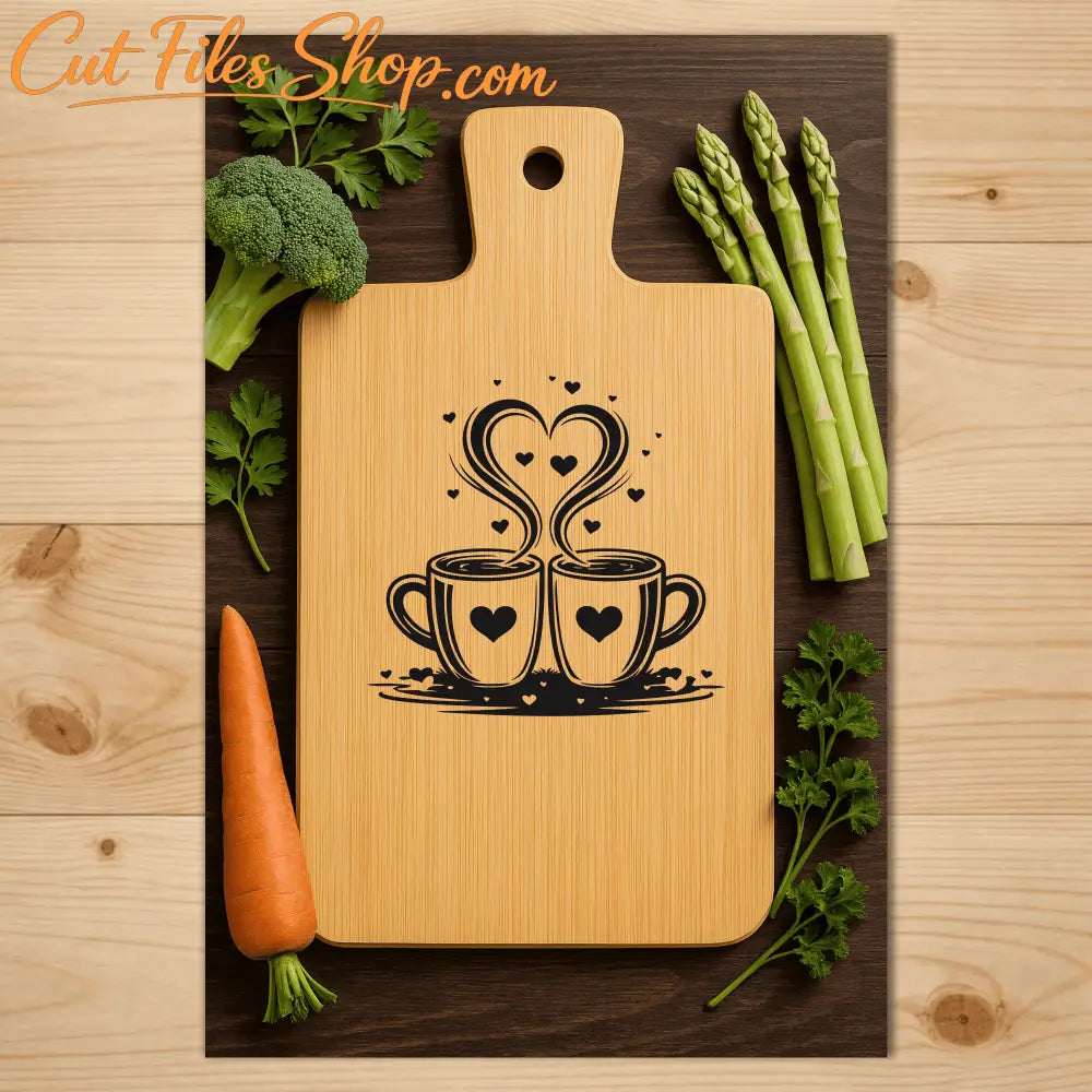 Coffee lover artwork SVG PNG for Silhouette, xTool and sublimation printing