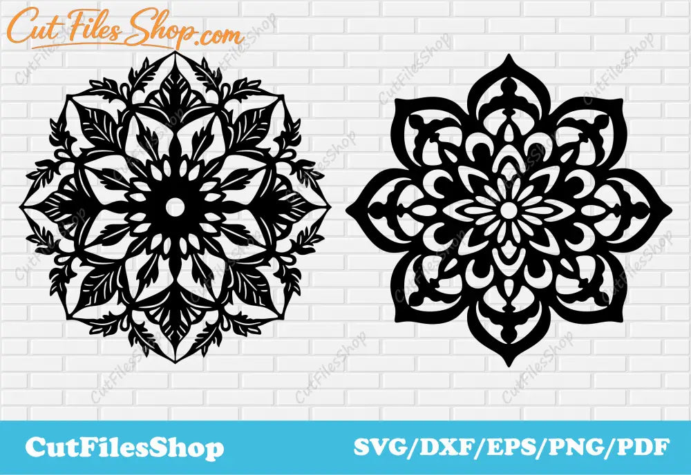Mandala svg for Cricut, CNC stencils for laser, Dxf mandala for plasma, Wall decor dxf, Craft svg design, wall sticker svg, cnc router files, cricut stencils, mandala png files, mandala svg for t-shirt design, hen party svg, printable svg