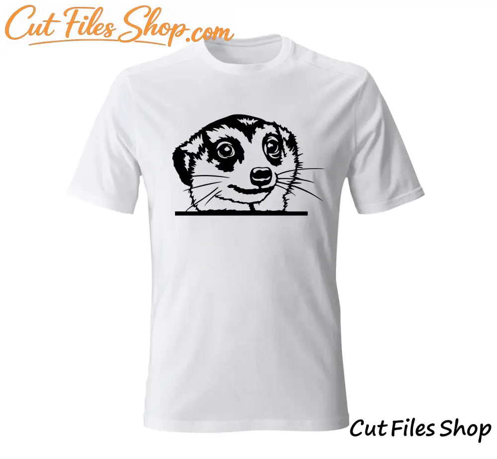 Meerkar peeking svg, meerkar svg designs, meerker dxf, cute animals for t shirt, cute svg for t shirt, t shirt designs, dxf images for cnc, dxf for milling, svg for t shirt, animals scenes dxf