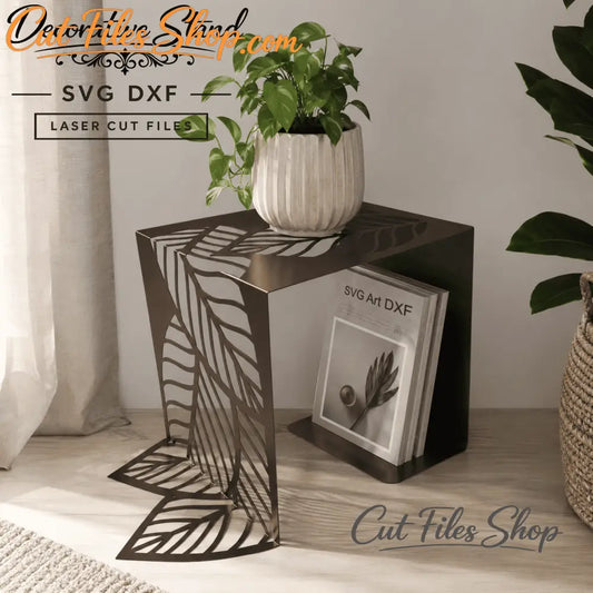 Modern leaf plant stand for CNC plasma and laser cutting