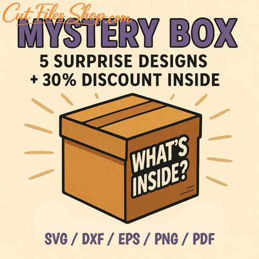 5 digital design files in SVG DXF PNG PDF EPS formats