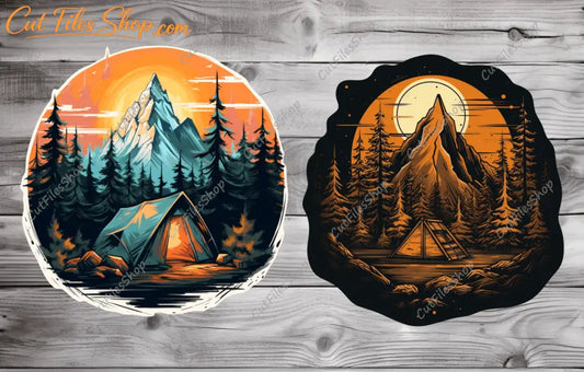 nature t-shirt design, png for cup design, transparent png, jpeg nature art, nature for sublimation, mountains png for t shirt