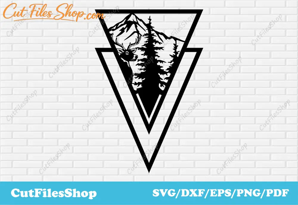 Nature scene dxf, animals scene dxf, files for cnc plasma, wildlife dxf, scan n cut files, dxf for plasma cnc, laser cutting files, Vector images for cnc cutting, Laser, Plasma, Water Jet, DXF for Silhouette cameo, Cut files for cricut, Wall panel dxf, decor making, deer scene dxf, forest scene dxf, wildlife scene dxf