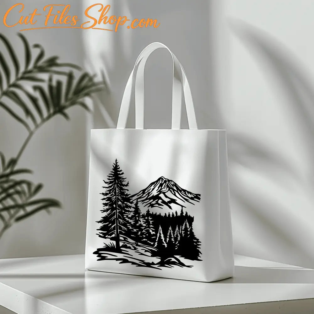 Nature-Themed DXF & SVG Files for CNC, Cricut, and DIY Bagl Art