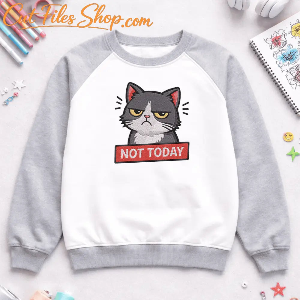 cat embroidery design for embroidery machines