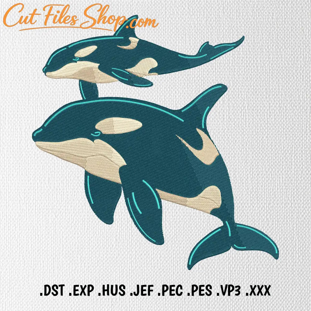 orca embroidery design machine embroidery file