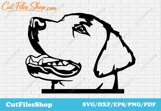 Peeking Dog SVG file for Cricut, golden retriever svg, Vector T-shirt Design, Craft files Download, DXF files For Laser Cut, Domestic animals svg, golden retriever dxf, dog cut files free download, pets svg free, cricut files download, free dxf dogs, cute pets svg, decor dxf for plasma cut free download