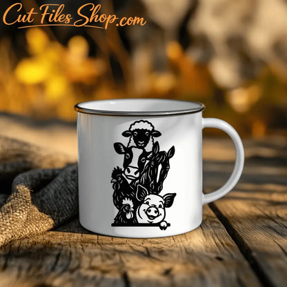 Peeking sheep cartoon style SVG