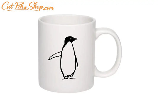 Cup designs svg, card making svg, Penguin svg, Penguin png designs, Penguin svg for shirts, cut files shop