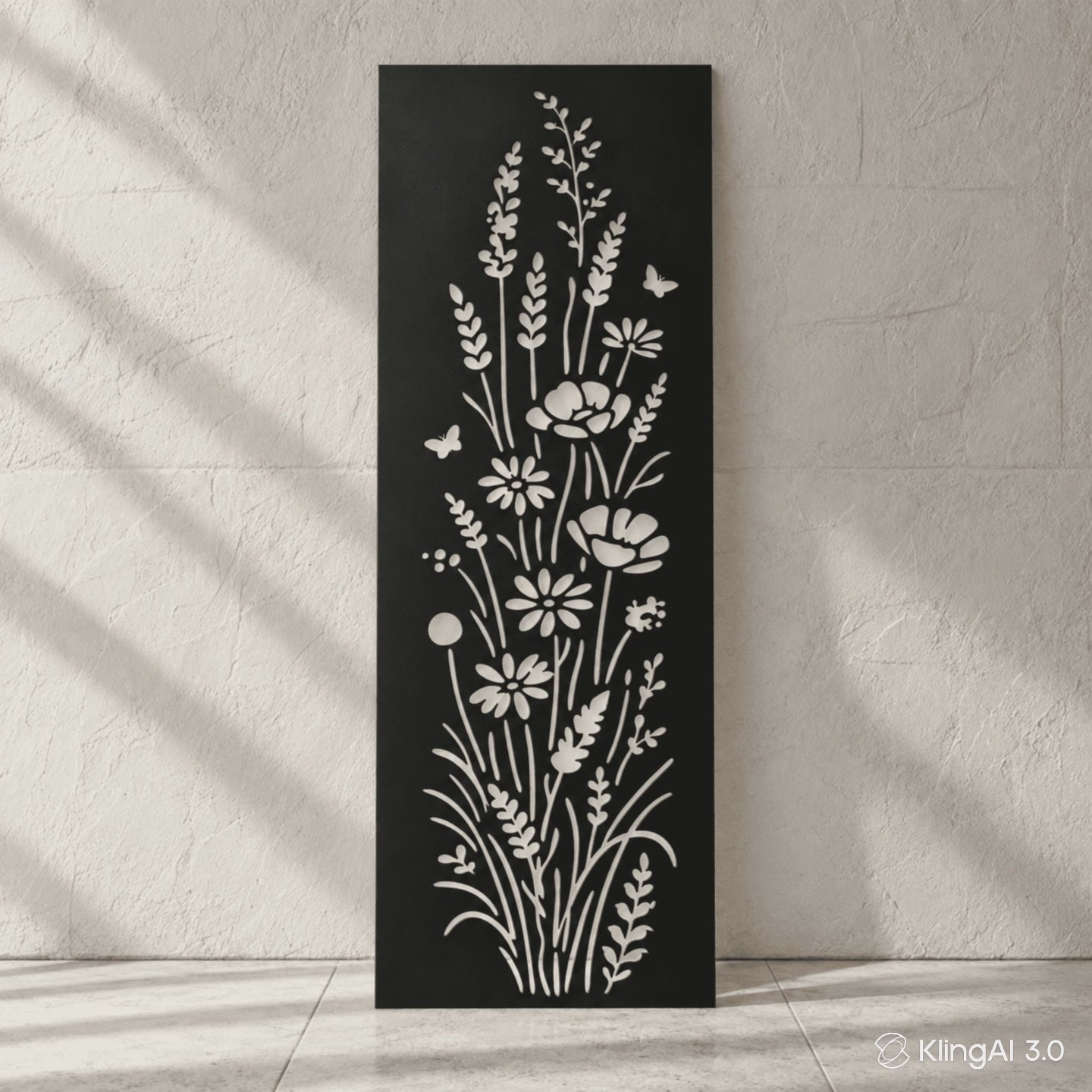 Ukrainian embroidery decorative panel design for laser and CNC plasma cutting.