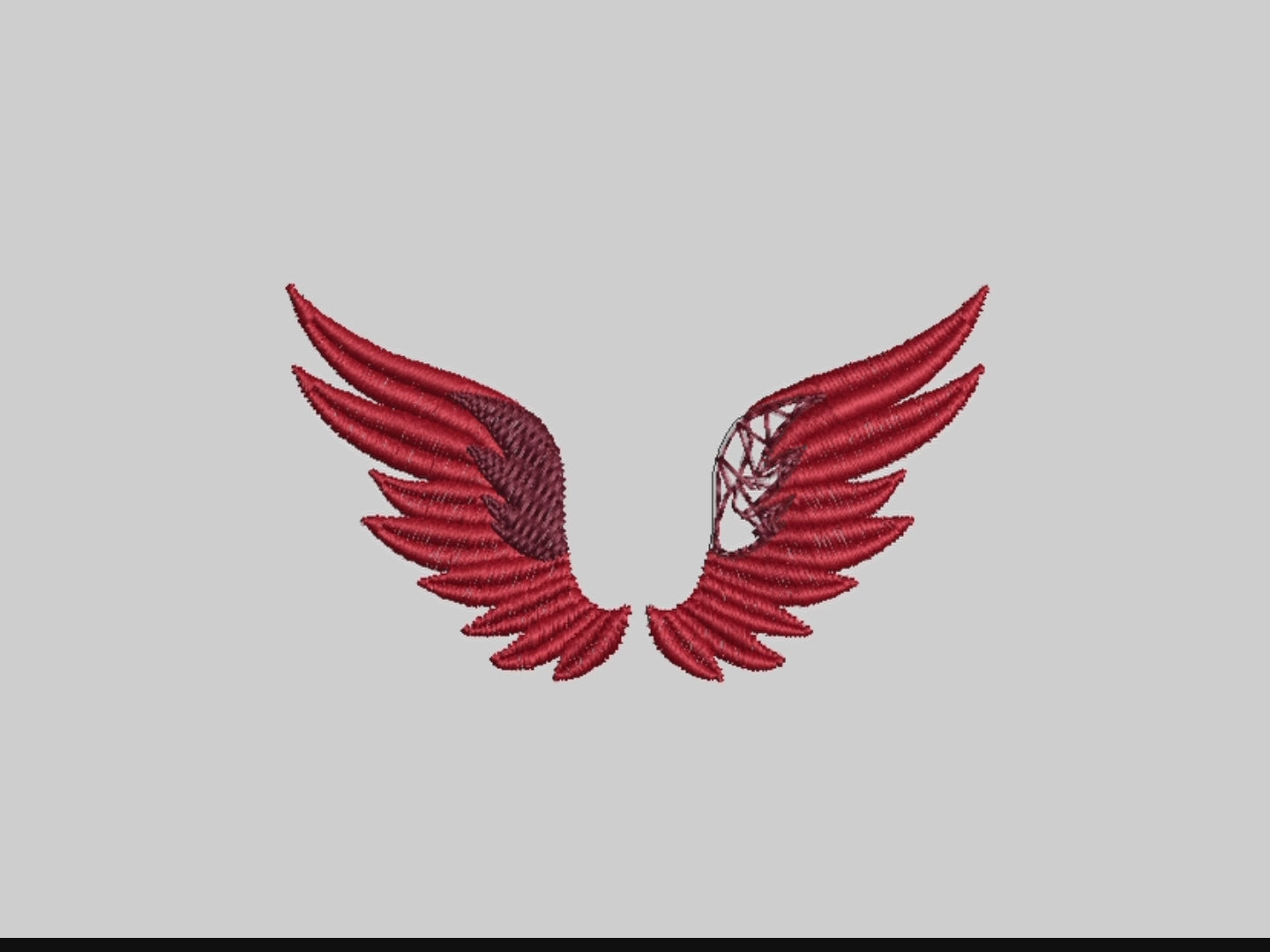 Wings Embroidery Designs, Jef Hus Dst Exp Vp3 Pes machine files