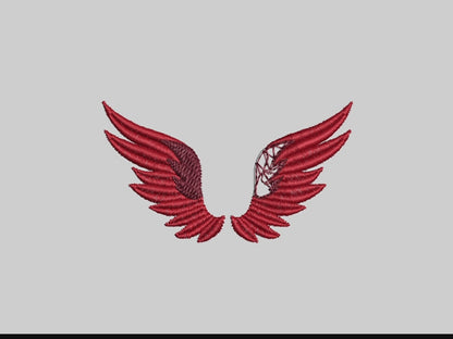 Wings Embroidery Designs, Jef Hus Dst Exp Vp3 Pes machine files