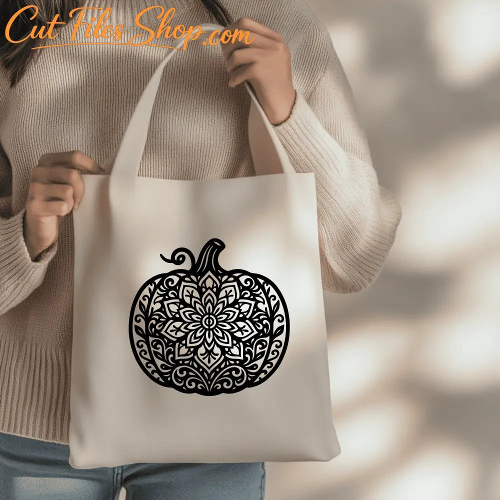 Elegant pumpkin SVG DXF for autumn and harvest-inspired crafts