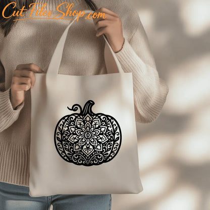 Elegant pumpkin SVG DXF for autumn and harvest-inspired crafts