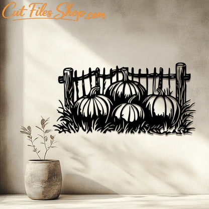 Pumpkin Patch SVG & Fall Vibes, DXF Cutting Files for Cricut, Silhouette, DIY Wall Decor, Cuttable svg files, Trendy svg