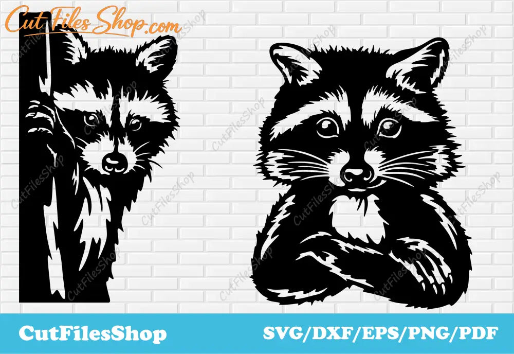 Raccoon svg files for cricut, t shirt svg designs, funny animal svg, cricut svg, cute animals svg, peeking raccoon svg, cut files for laser, cnc plasma cutting, raccoon dxf, vector animals, peeking animals dxf, raccoon scene svg