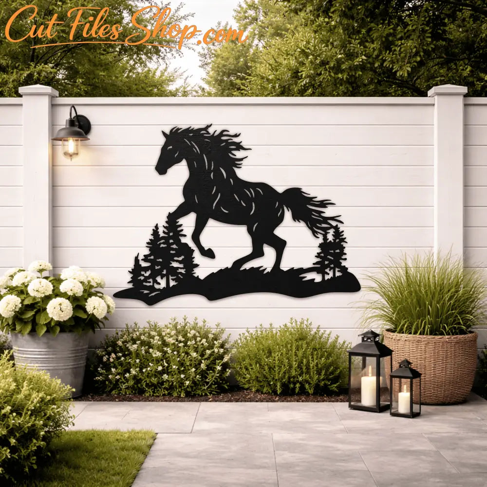 Western horse SVG for Cricut projects
