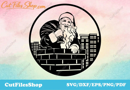 Santa Claus face svg download, new year svg bundle, Christmas svg images
