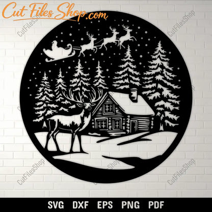 Santa's Workshop SVG Bundle for Cricut | DXF for CNC, Silhouette