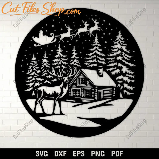 Santa's Workshop SVG Bundle for Cricut | DXF for CNC, Silhouette
