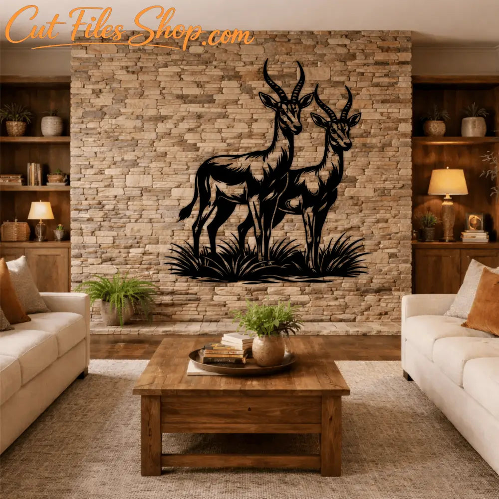 Antelope SVG PNG for sublimation and vinyl cutting