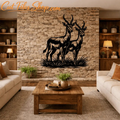 Antelope SVG PNG for sublimation and vinyl cutting