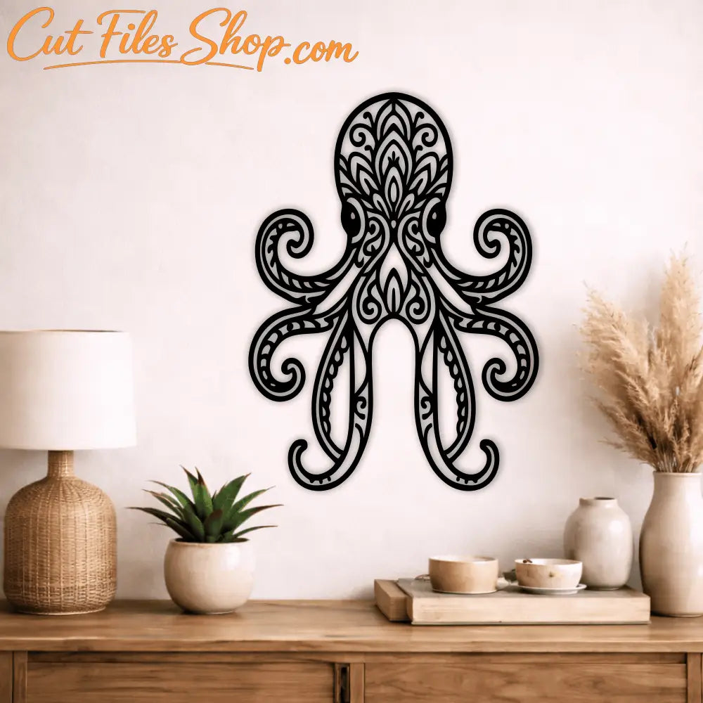 sea life mandala svg design