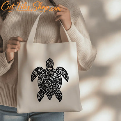 Sea turtle pattern for plasma cutting and engraving