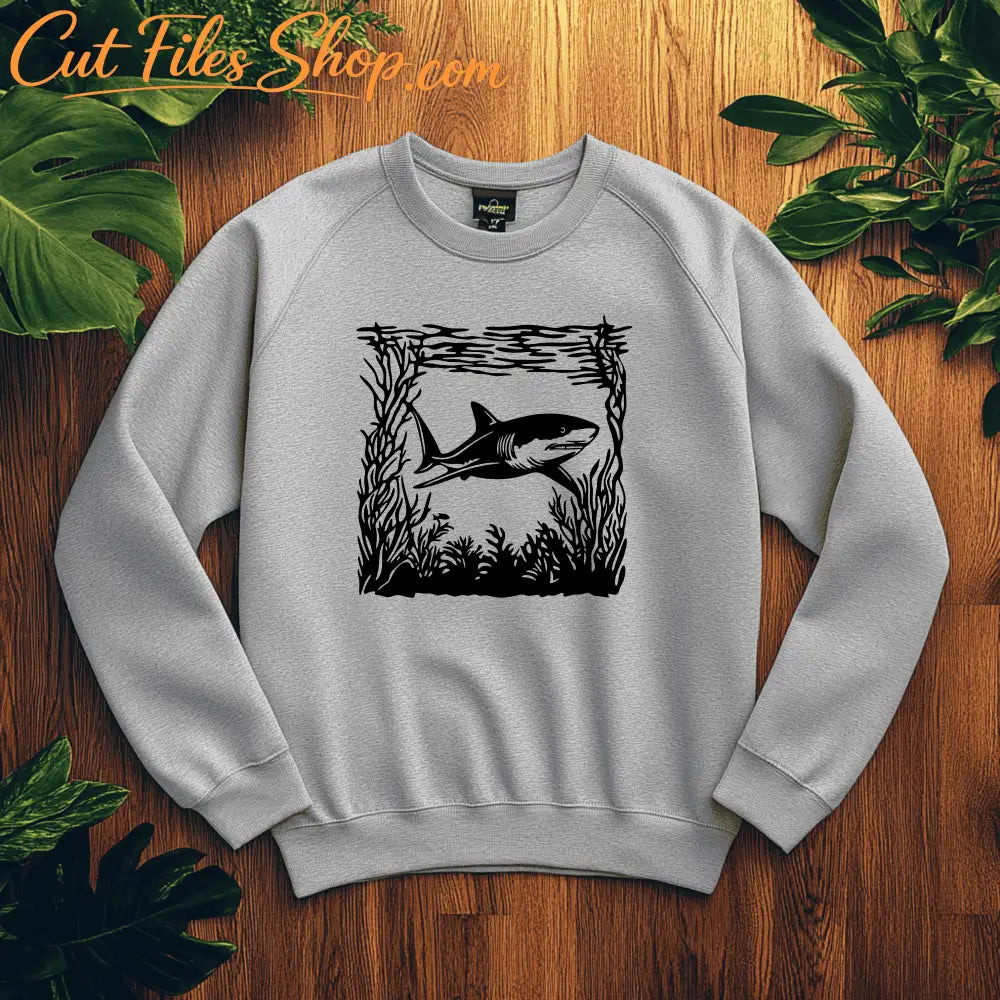 Shark Design Files – CNC, Laser Metal Cut, Vinyl & Sublimation Projects