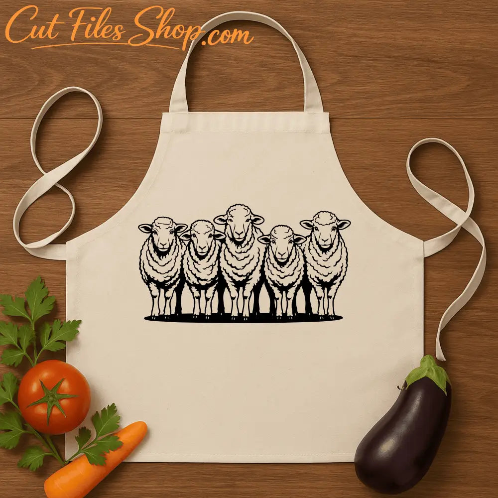 Country farm animal SVG for Glowforge