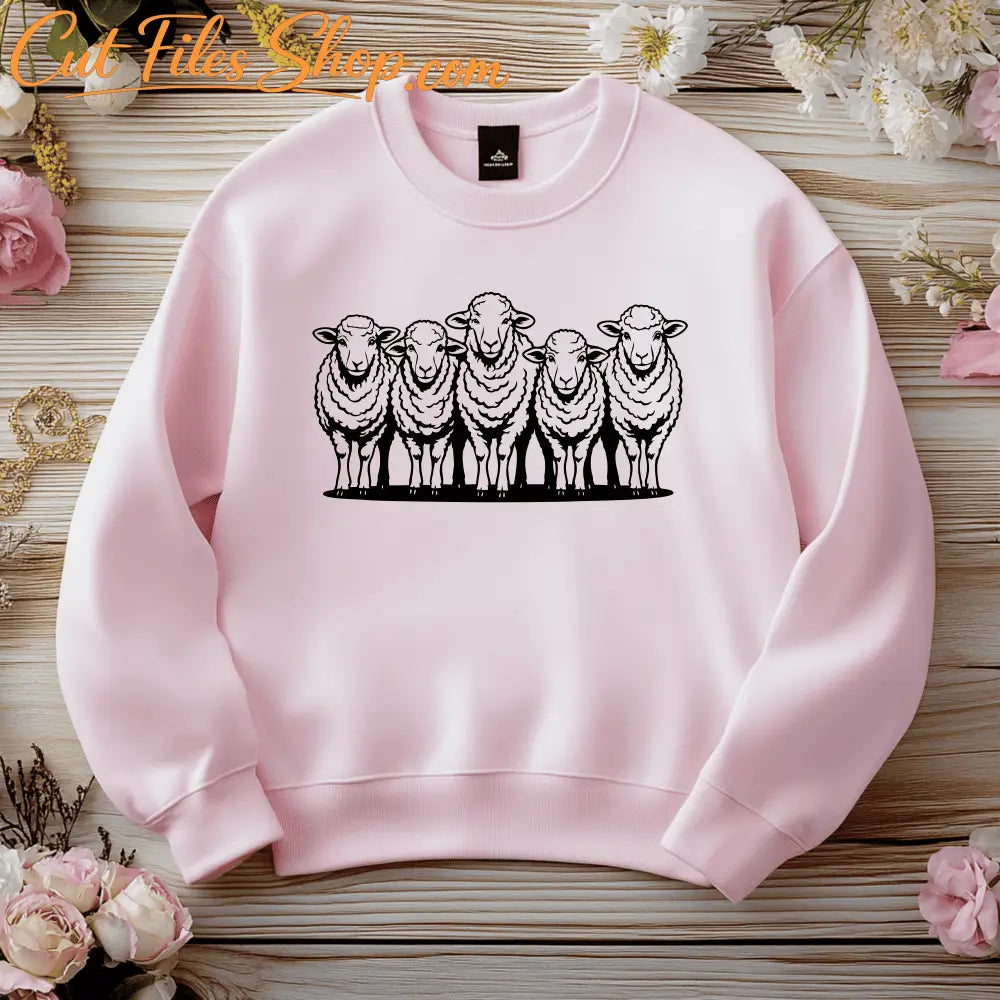 Farm animal PNG for sublimation design