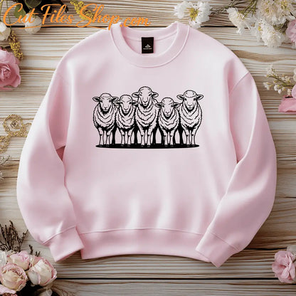 Farm animal PNG for sublimation design