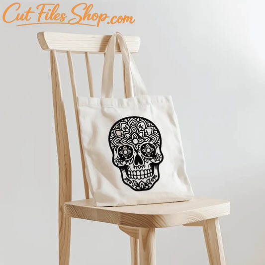 Day of the Dead calavera SVG cut file