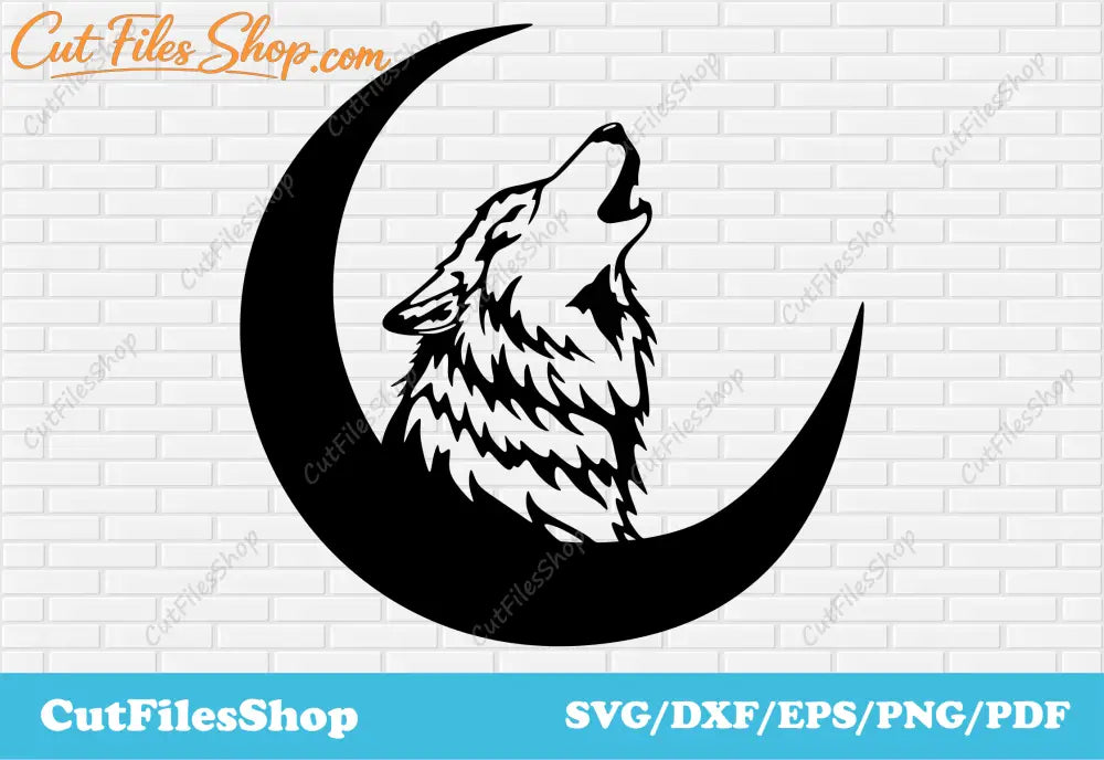 SVG wolf for cricut, wolf dxf file, wolf vector images, Files for cricut, Laser files, Plasma Cutting, wolf silhouette cameo, wolf png