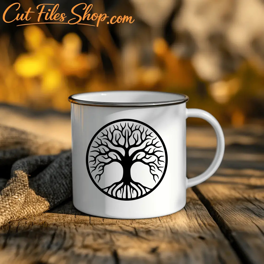 Tree Art DXF Files – Cricut & CNC Cutting Projects for DIY Decor