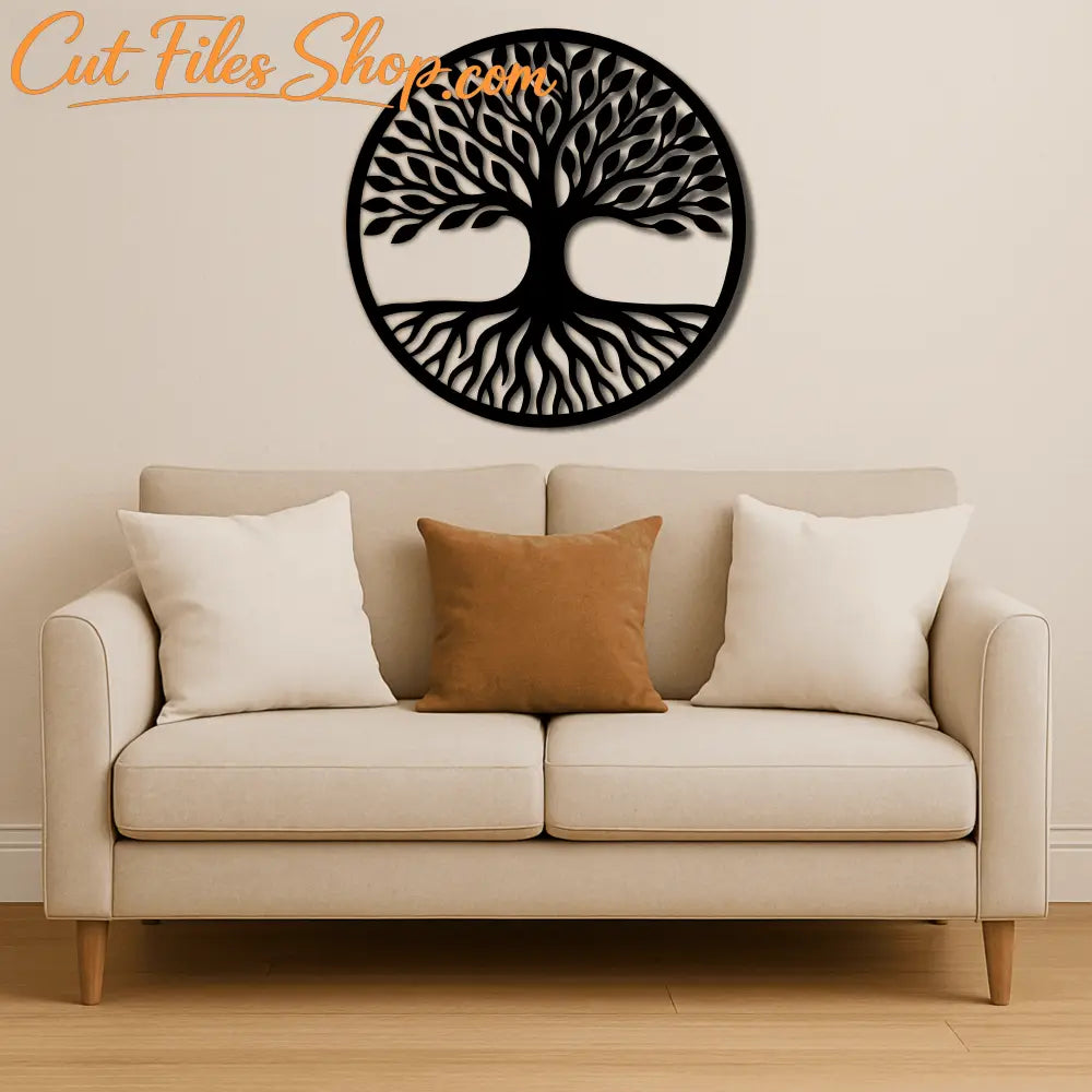 Fern leaf SVG for laser and CNC cutting