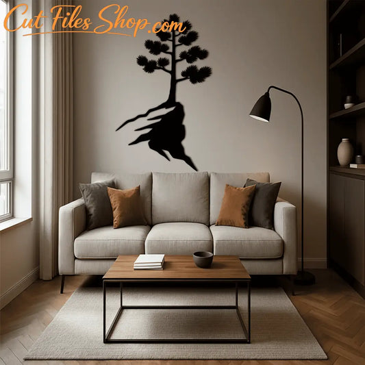 Maple leaf silhouette vector cut file