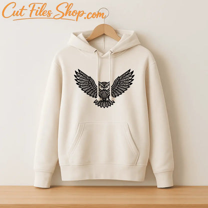 Tribal owl PNG for sublimation printing and crafts