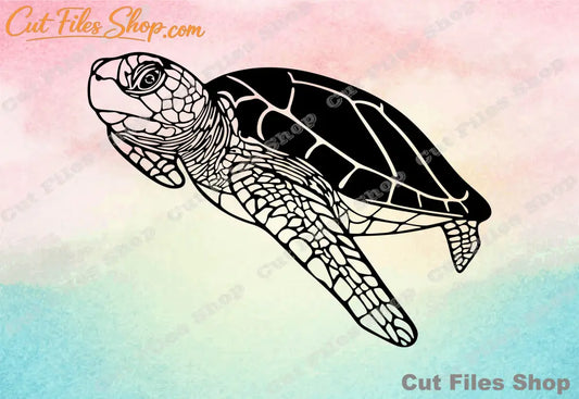 Turtle svg, laser cutting files, glowforge files, dxf files for laser, svg cutting files, svg files