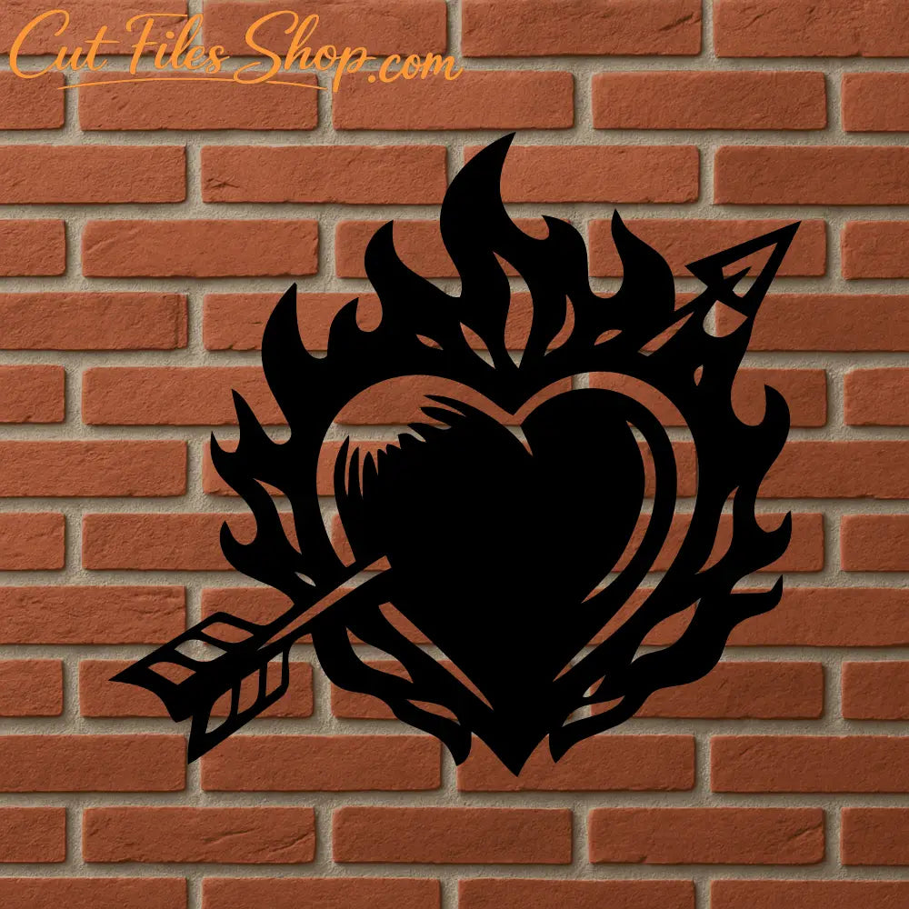Love heart Svg dxf files