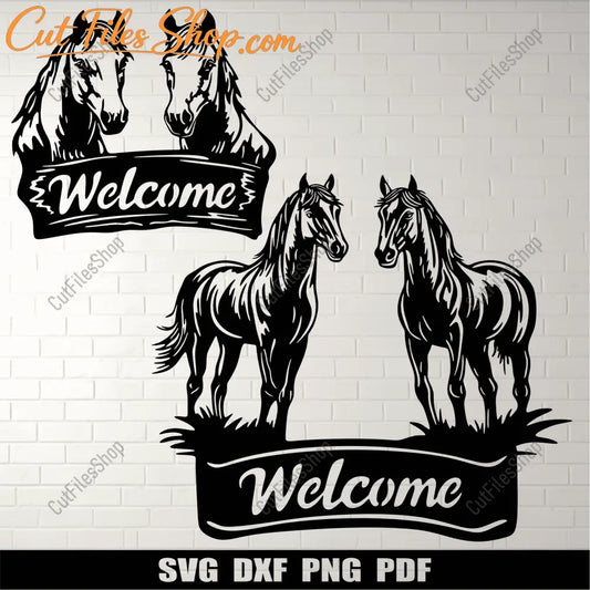 Free Horse DXF Files for CNC, Plasma, Laser Cutting