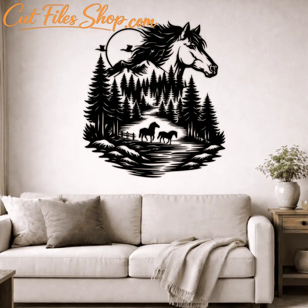 Cabin decor laser cut file